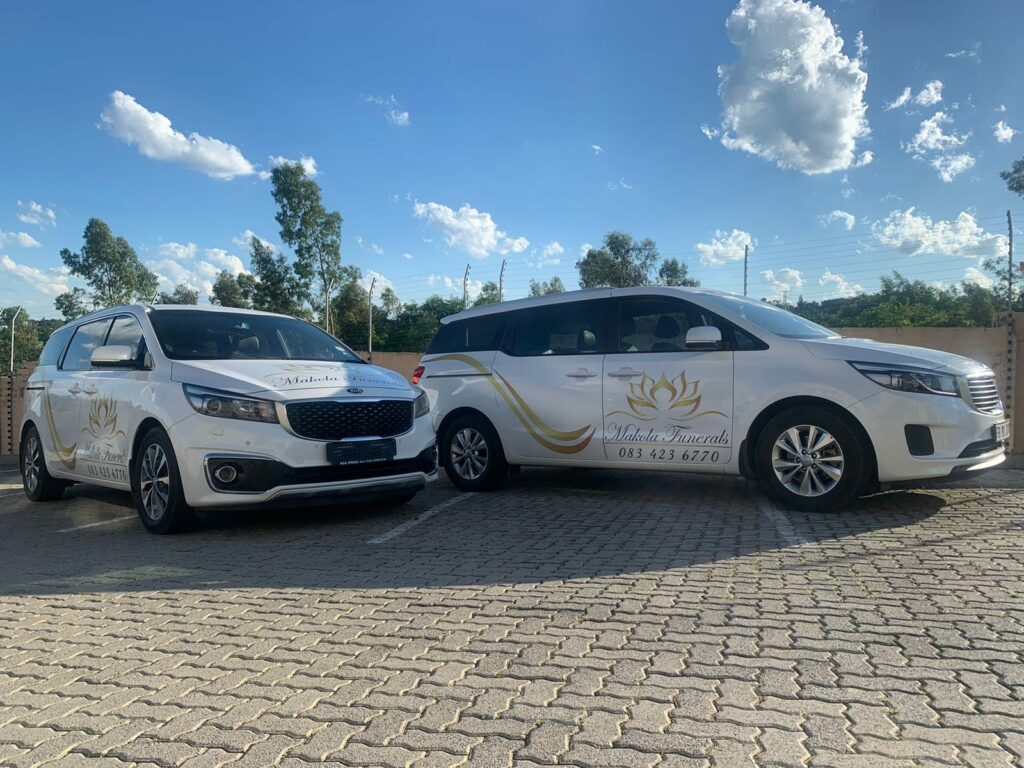 Makola Funerals Vehicle Branding