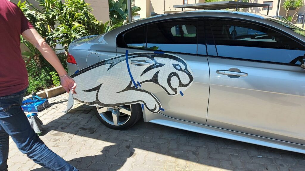 Jaguar XF SVO decal kit