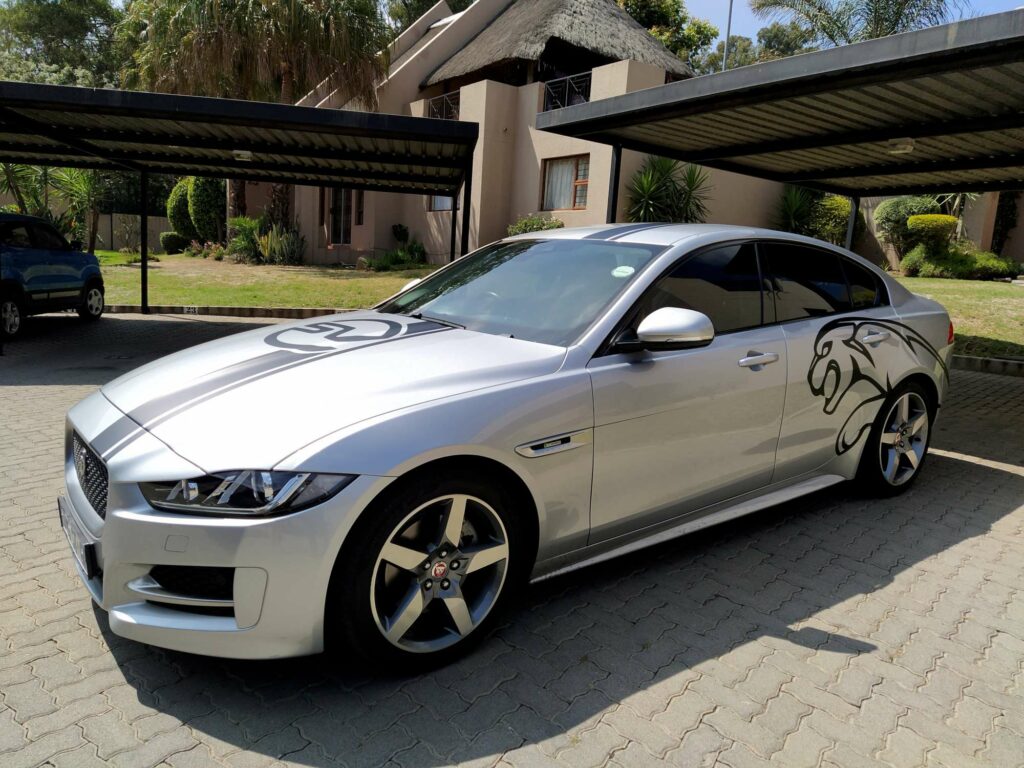 Jaguar XF_SVO Decal Kit