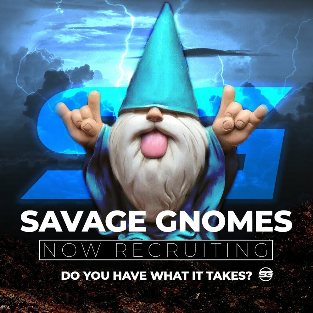 Savage Gnomes Social Media Post
